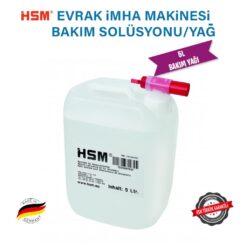 Alternative view of HSM Evrak imha Makinesi Yağı 5Lt/ Bakım solüsyonu