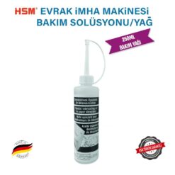 Alternative view of HSM Oil 250ML Evrak imha Makinesi Bakım Yağı / Bakım Solüsyonu