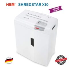 Alternative view of HSM SHREDSTAR X10 Evrak İmha Makinesi / Kağıt Kırpma Makinesi - CD İmha Makinesi - Çapraz / konfeti kesim-4,5x30 mm - 20lt
