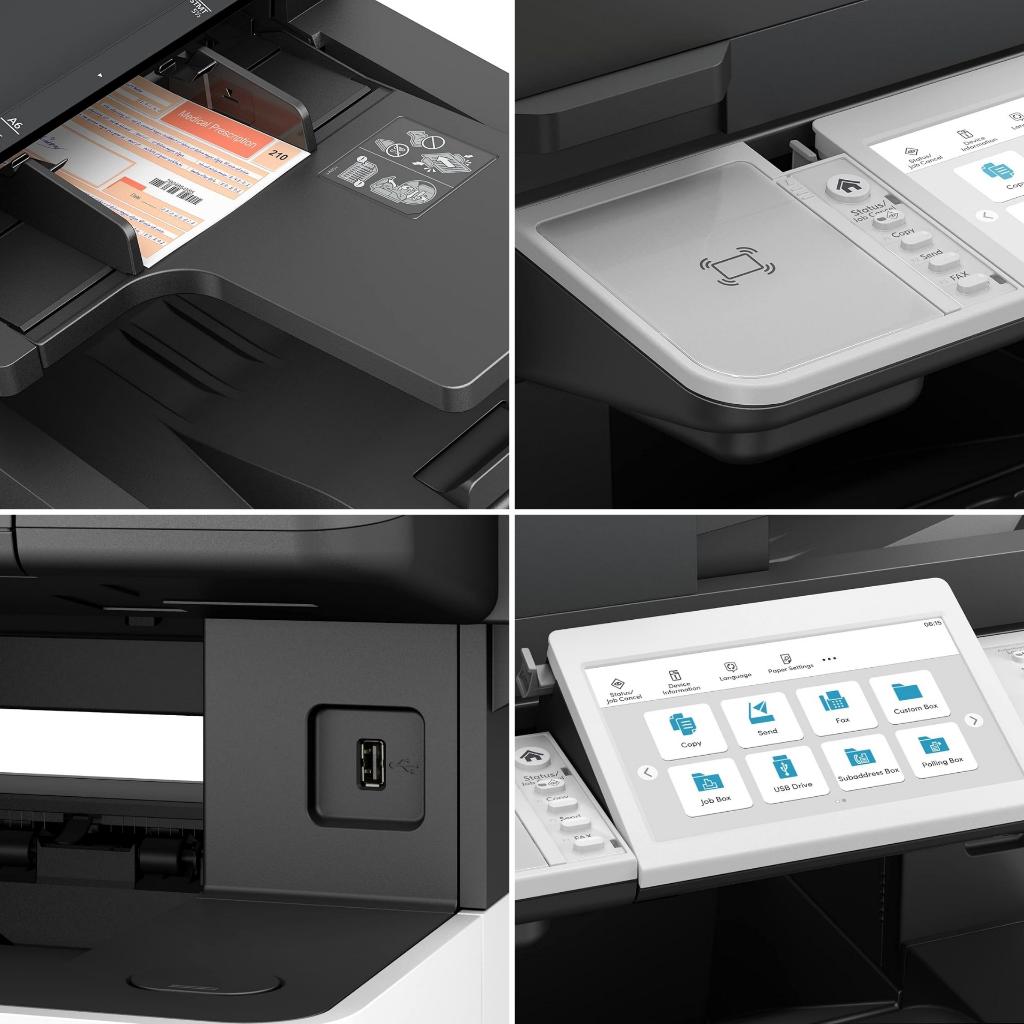 Kyocera ECOSYS MA5500ifx A4 Siyah-Beyaz Çok Fonksiyonlu Lazer Yazıcı - Görsel 4